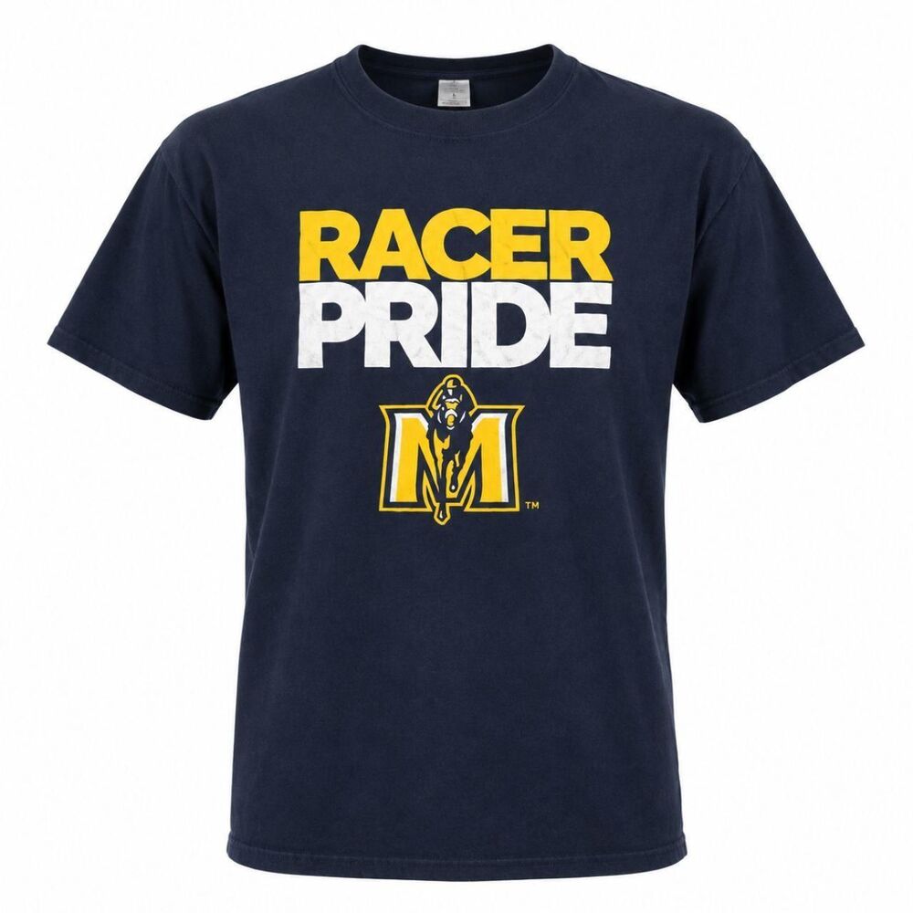 Unbranded Men's Navy and Blue T-shirt